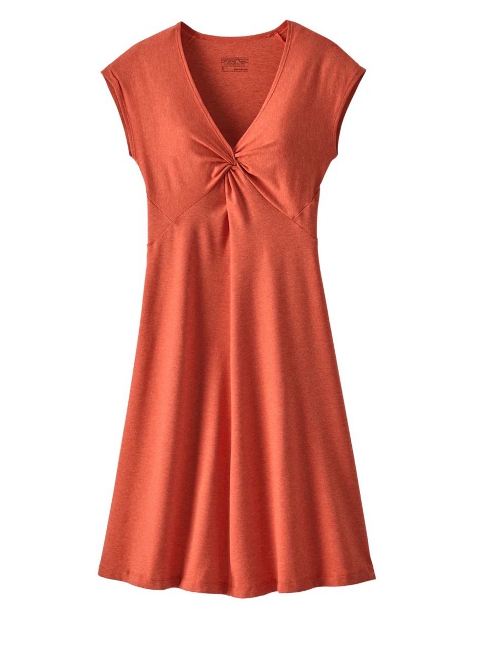 Patagonia Sleeveless Dress in Burnt Orange